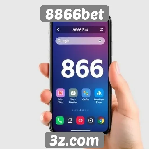 Explorando a experiência mobile do site 8866bet